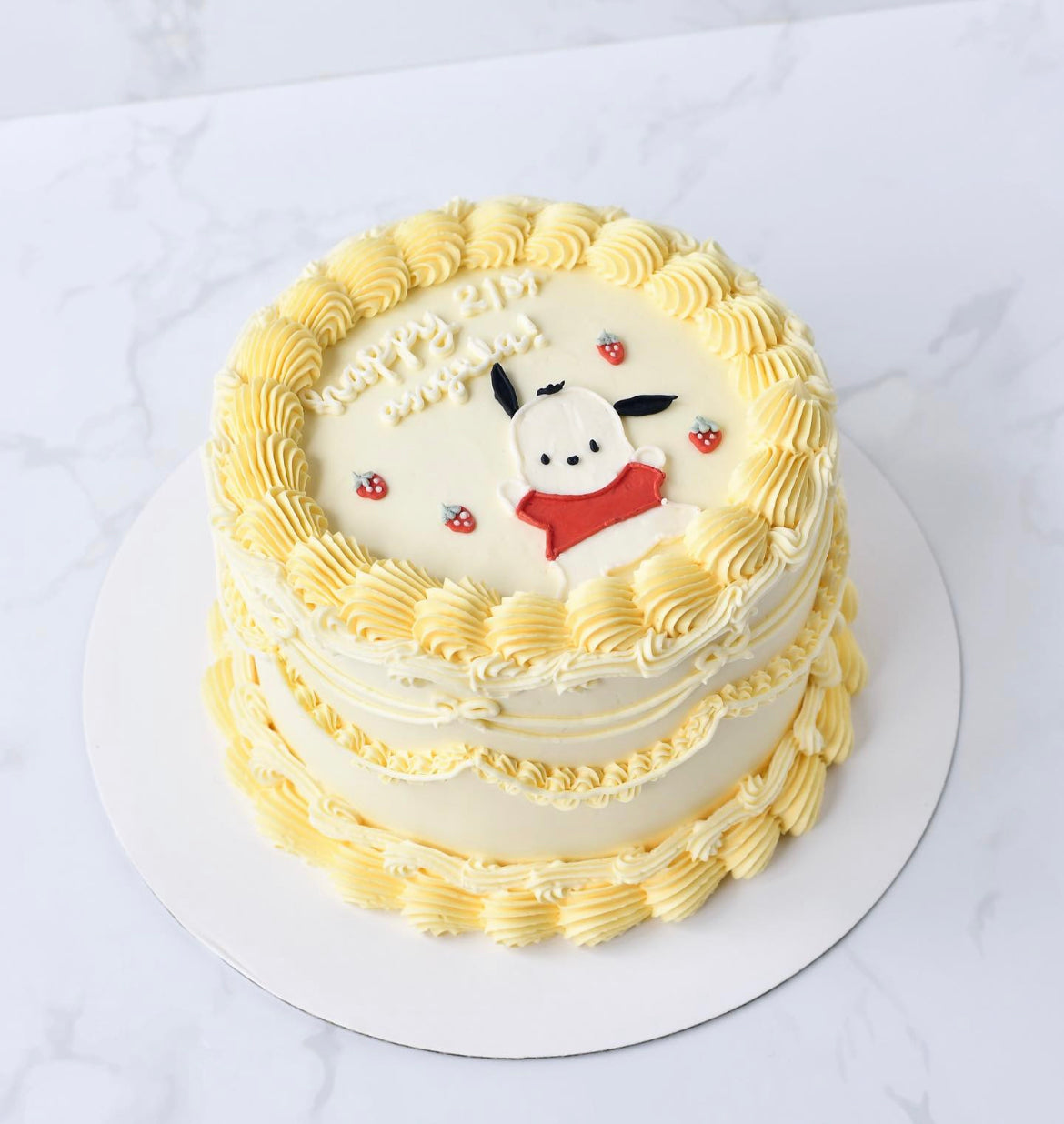 Drawing Vintage Cake