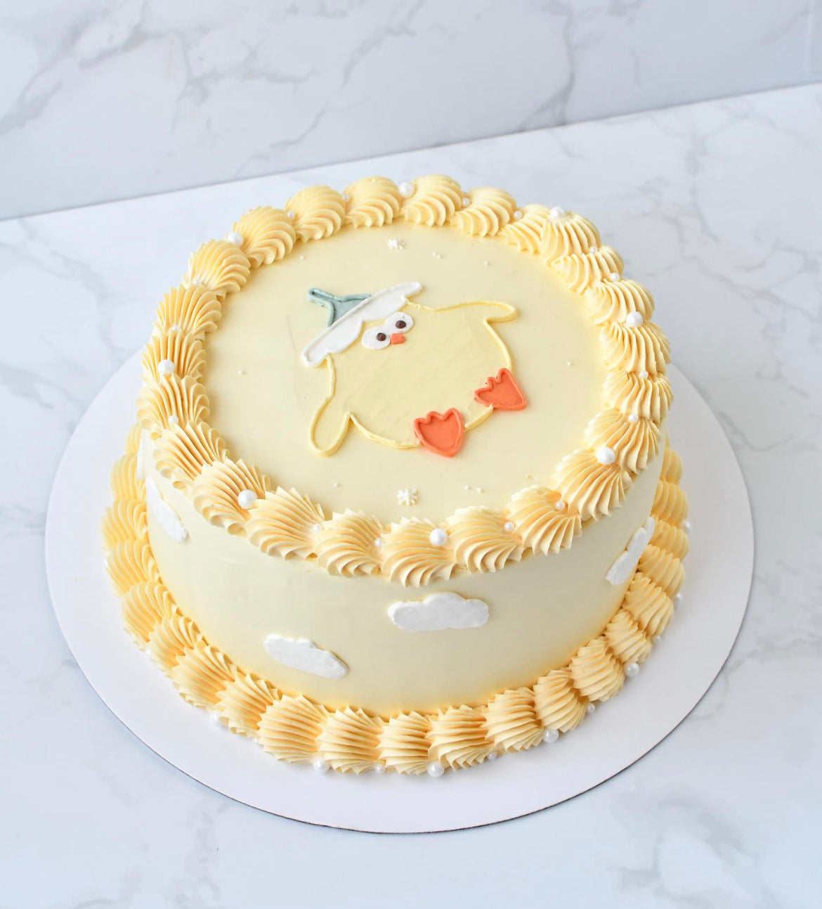 Drawing Vintage Cake